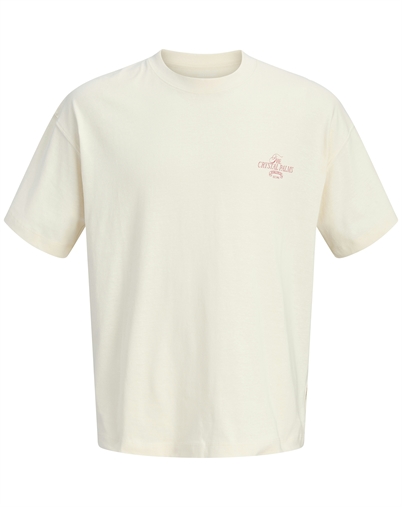 Jack & Jones Junior - JORAnremo Back T-Shirt - Antique White